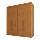 Guarda-roupa Casal 4 Portas 4 Gavetas Eloá 100% Mdf Cinamomo