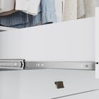 Guarda-roupa Casal 4 Portas 4 Gavetas Eloá  Branco