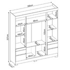 Guarda Roupa Casal 4 Portas 4 Gavetas Tijucas Demóbile