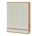 Guarda-roupa Casal 4 Portas 4 Gavetas W320 100% Mdf Freijo/of
