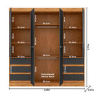 Guarda Roupa Casal 4 Portas 6 Gavetas 1477-96 Araplac