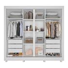 Guarda Roupa Casal 4 Portas 6 Gavetas Portinari Imop Móveis