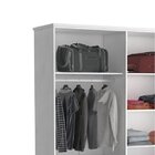 Guarda-roupa Casal 4 Portas 974p  Branco
