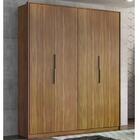 Guarda Roupa Casal 4 Portas Atore Amendola Demartez