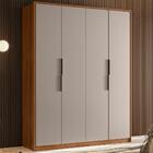 Guarda Roupa Casal 4 Portas Atore Demartez
