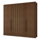 Guarda-roupa Casal 4 Portas Com 2 Portas Ripadas 4 Gavetas Gr