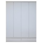 Guarda Roupa Casal 4 Portas Com 5 Gavetas 100% Mdf Urbano Bra