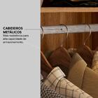 Guarda Roupa Casal 4 Portas Com Espelho 64110es Demobile