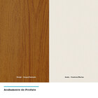 Guarda Roupa Casal 4 Portas Com Pés Gênova Luciane Móveis