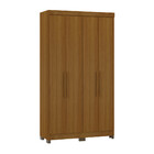 Guarda Roupa Casal 4 Portas Com Pés Gênova Luciane Móveis