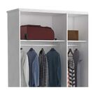 Guarda-roupa Casal 5 Portas 100% Mdf 975 Branco/demolição - F