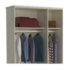 Guarda-roupa Casal 5 Portas 100% Mdf 975 Marfim Areia - Fosca
