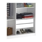 Guarda-roupa Casal 5 Portas 2 Gavetas  Branco/demolição