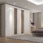 Guarda Roupa Casal 5 Portas 8 Gavetas Supreme Thb