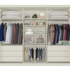 Guarda Roupa Casal 6 Gavetas Com Espelho - Bragança-off White