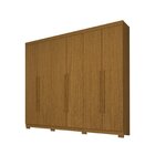 Guarda-roupa Casal 6 Portas 100% Mdf 244cm Buganvílea Espress