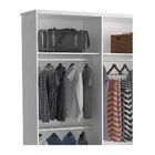 Guarda-roupa Casal 6 Portas 100% Mdf 976 Branco - Foscarini