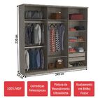 Guarda-roupa Casal 6 Portas 100% Mdf 976 Demolição - Foscarini