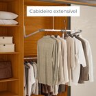 Guarda-roupa Casal 6 Portas 100% Mdf Com Espelhos E Pés Miró