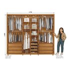 Guarda-roupa Casal 6 Portas 100% Mdf Com Espelhos E Pés Volpi