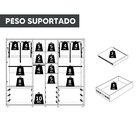 Guarda-roupa Casal 6 Portas 100% Mdf Com Espelhos E Pés Volpi