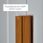 Guarda-roupa Casal 6 Portas 100% Mdf Com Pés Veronese Cumaru/