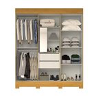 Guarda Roupa Casal 6 Portas 100% Mdf Lisianto Espresso Móveis