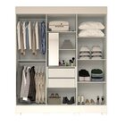 Guarda Roupa Casal 6 Portas 100% Mdf Lisianto Espresso Móveis