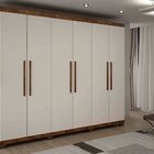 Guarda Roupa Casal 6 Portas 100% Mdf Master Benetil Moveis Av