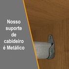 Guarda Roupa Casal 6 Portas 12 Gavetas Marselha Cinamomo/graf