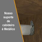 Guarda Roupa Casal 6 Portas 12 Gavetas Marselha Ypê/off White