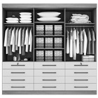 Guarda Roupa Casal 6 Portas 12 Gavetas - Mônaco-cinamomo - Mó