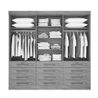 Guarda Roupa Casal 6 Portas 12 Gavetas Mônaco D'doro Móveis Y