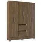 Guarda Roupa Casal 6 Portas 135 Cm 949 Poqq