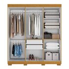 Guarda-roupa Casal 6 Portas 180cm Sakura Espresso Móveis Cina