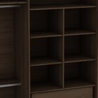 Guarda-roupa Casal 6 Portas 2,10m Aretha Jacarandá