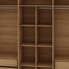 Guarda-roupa Casal 6 Portas 2,30m Aura Yescasa Camaru