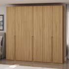 Guarda-roupa Casal 6 Portas 2,30m Aura Yescasa Camaru