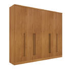Guarda Roupa Casal 6 Portas 2,70m - Sevilla-cinamomo - Tcil M