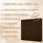 Guarda Roupa Casal 6 Portas 2030230 Armoveis