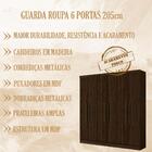 Guarda Roupa Casal 6 Portas 2036020 Armoveis