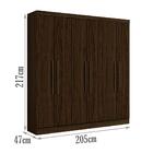 Guarda Roupa Casal 6 Portas 2036020 Armoveis