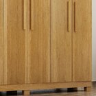 Guarda Roupa Casal 6 Portas 2 Gavetas 100% Mdf Norten Cinamomo