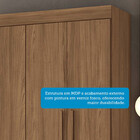 Guarda-Roupa Casal 6 Portas 2 Gavetas 194,40cm Toledo Santos