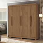 Guarda-Roupa Casal 6 Portas 2 Gavetas 194,40cm Toledo Santos