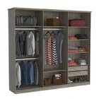 Guarda-roupa Casal 6 Portas 2 Gavetas  Demolição/marfim Areia