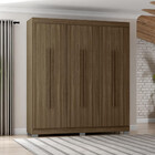 Guarda Roupa Casal 6 Portas 2 Gavetas Barcelona Poquema