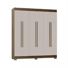 Guarda Roupa Casal 6 Portas 2 Gavetas Barcelona Poquema