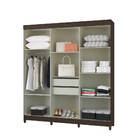 Guarda Roupa Casal 6 Portas 2 Gavetas Bergamo Poquema