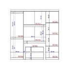 Guarda Roupa Casal 6 Portas 2 Gavetas C/ Painel De Tv